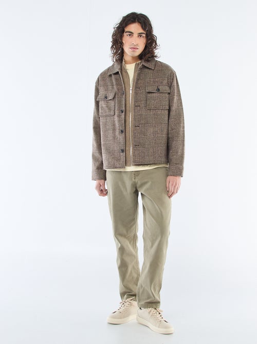 Gilet caldo zippato con collo alto - Kiabi