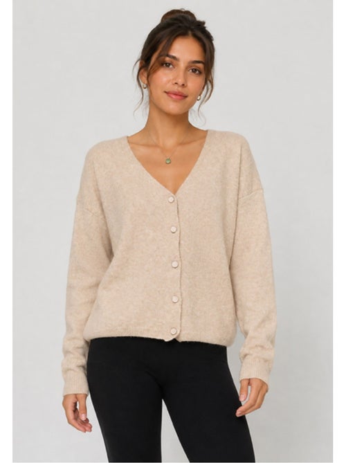 Gilet cardigan Kebello - Kiabi