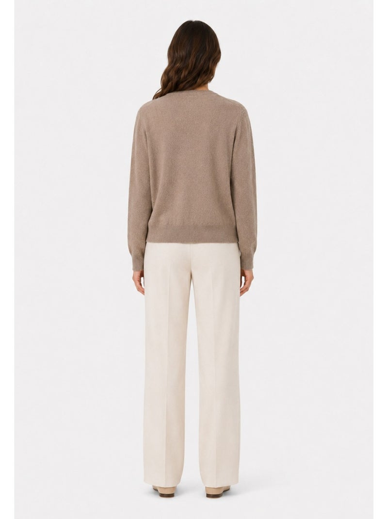 Gilet cardigan Kebello Beige - Kiabi