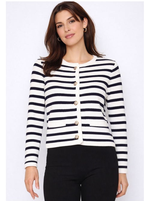 Gilet cardigan Kebello - Kiabi