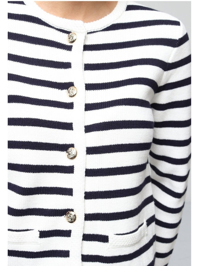 Gilet cardigan Kebello Bianco - Kiabi
