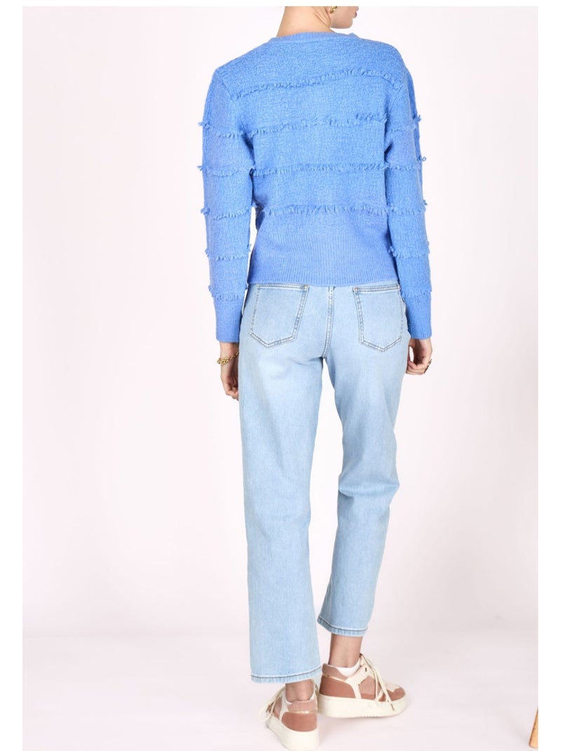 Gilet cardigan Kebello Blu cielo - Kiabi