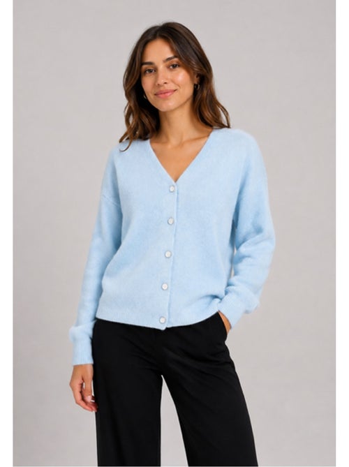 Gilet cardigan Kebello - Kiabi