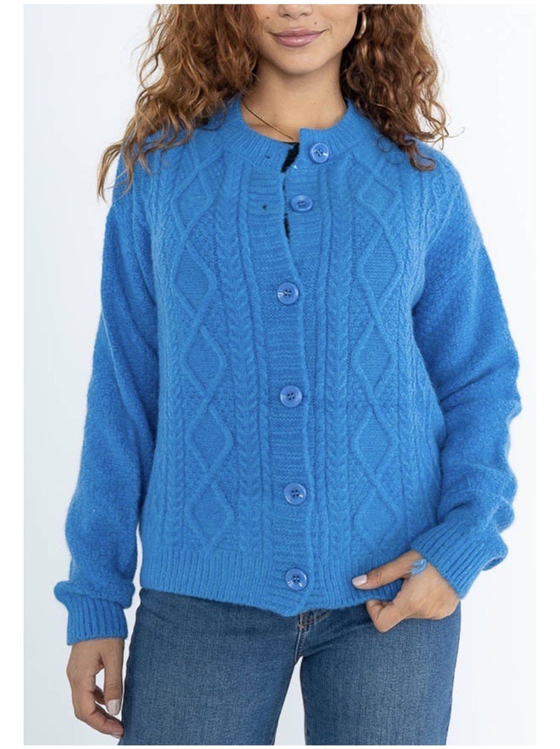 Gilet cardigan Kebello Blu - Kiabi