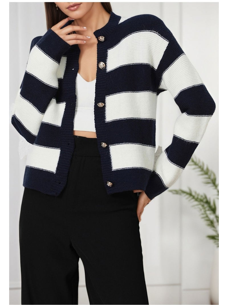 Gilet cardigan Kebello Blu marino - Kiabi
