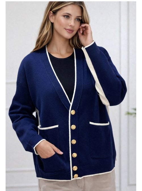 Gilet cardigan Kebello - Kiabi