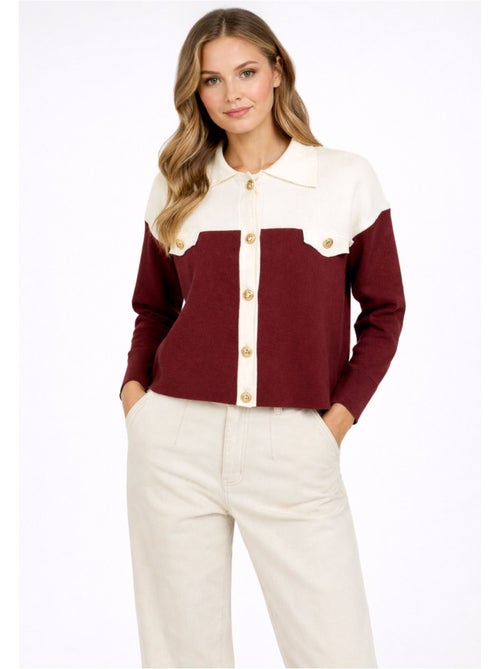 Gilet cardigan Kebello - Kiabi