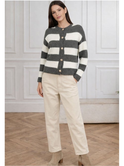 Gilet cardigan Kebello - Kiabi