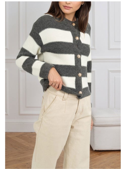 Gilet cardigan Kebello - Kiabi