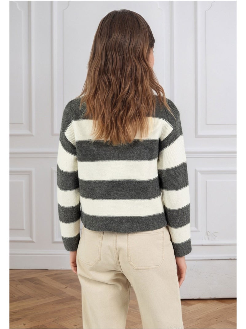 Gilet cardigan Kebello Grigio - Kiabi