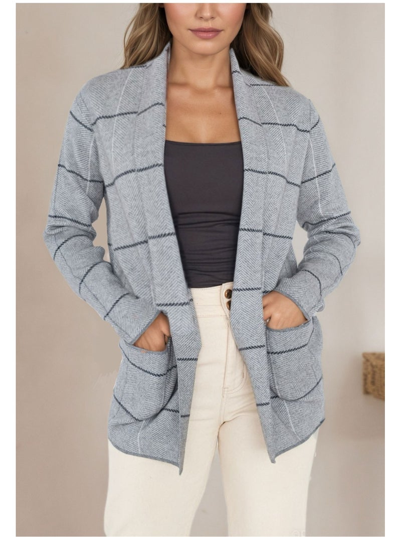 Gilet cardigan Kebello Grigio - Kiabi