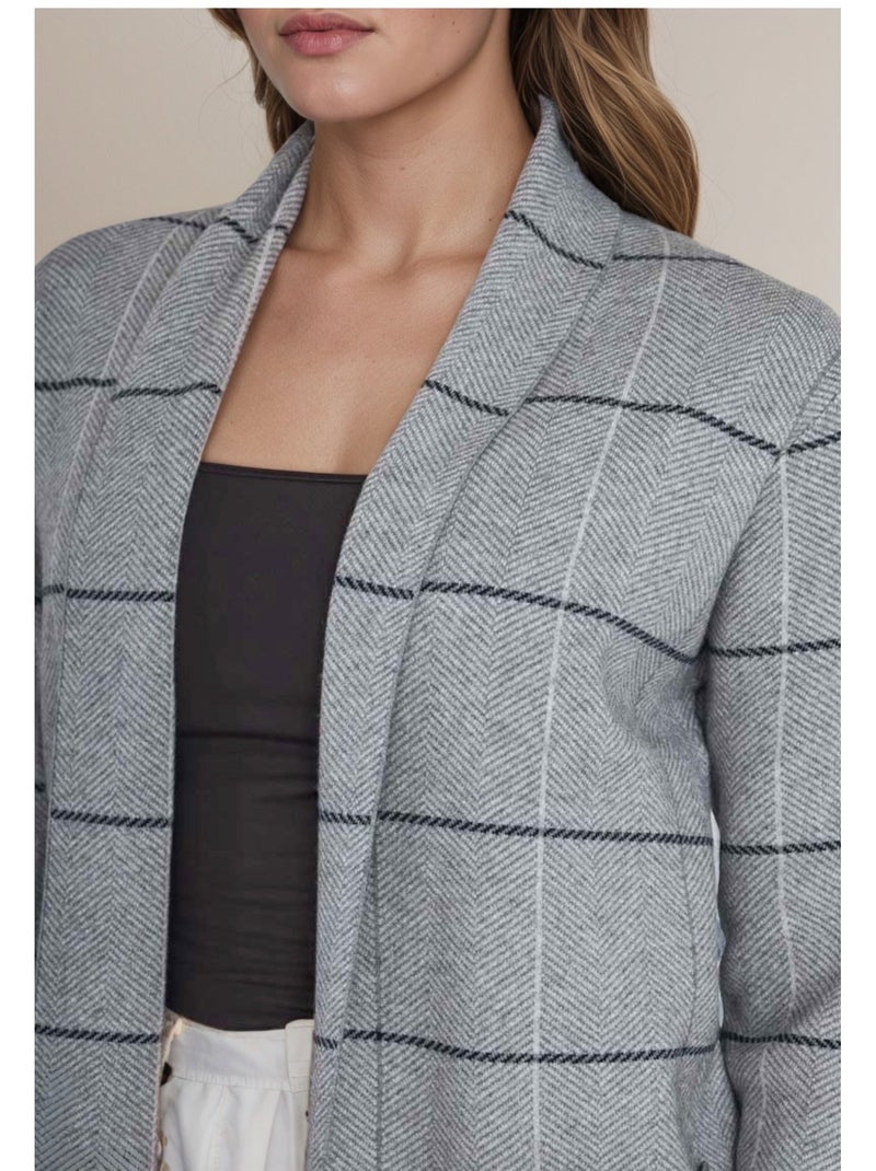 Gilet cardigan Kebello Grigio - Kiabi