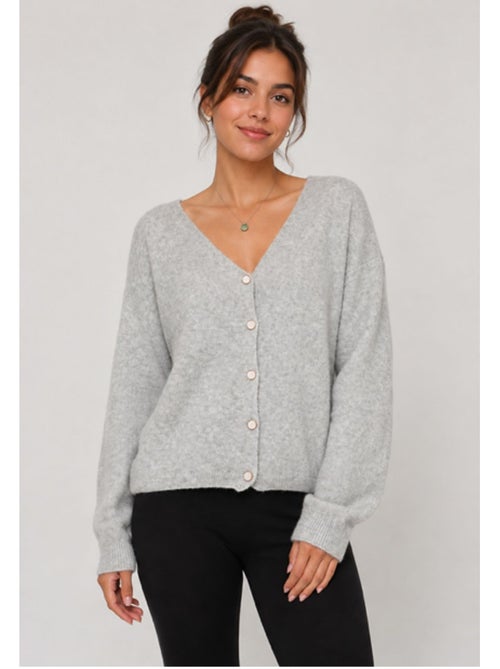 Gilet cardigan Kebello - Kiabi