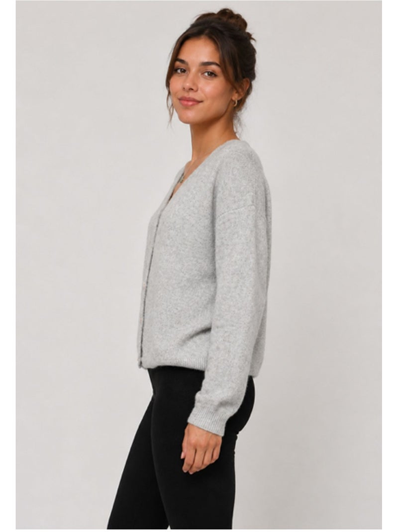 Gilet cardigan Kebello Grigio - Kiabi