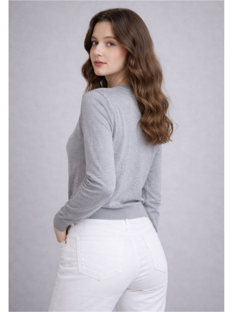 Gilet cardigan Kebello Grigio - Kiabi