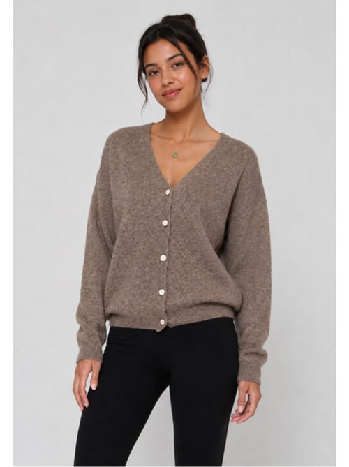 Gilet cardigan Kebello - Kiabi