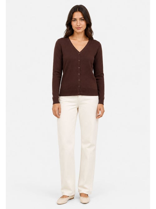 Gilet cardigan kebello - Kiabi