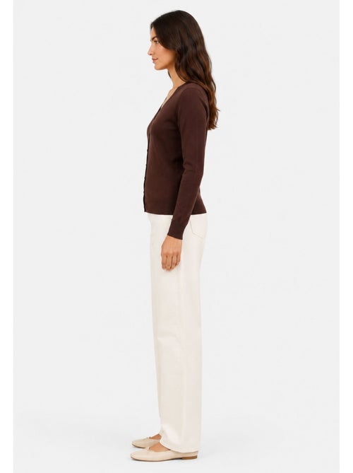 Gilet cardigan kebello - Kiabi