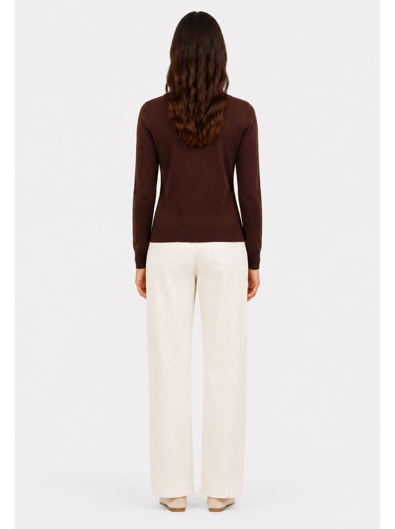 Gilet cardigan kebello Marrone - Kiabi
