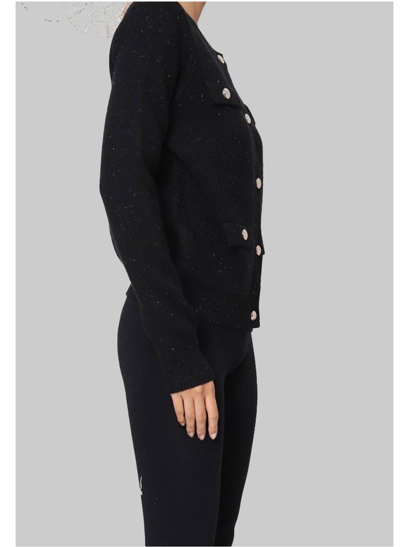 Gilet cardigan Kebello Nero Nero - Kiabi