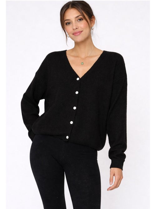 Gilet cardigan Kebello - Kiabi