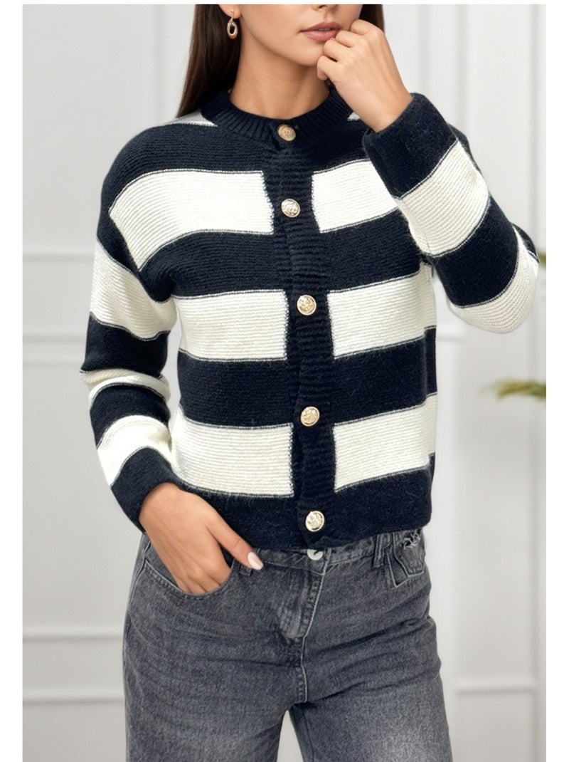 Gilet cardigan Kebello Nero Nero - Kiabi