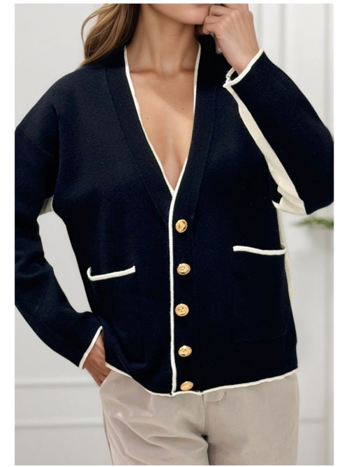 Gilet cardigan Kebello - Kiabi