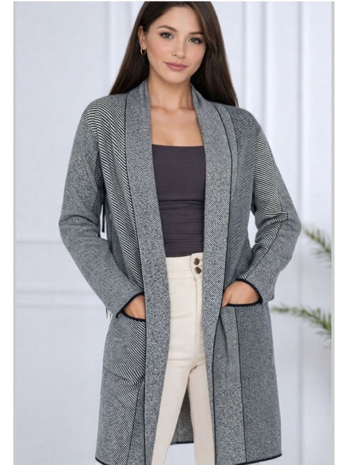 Gilet cardigan Kebello - Kiabi