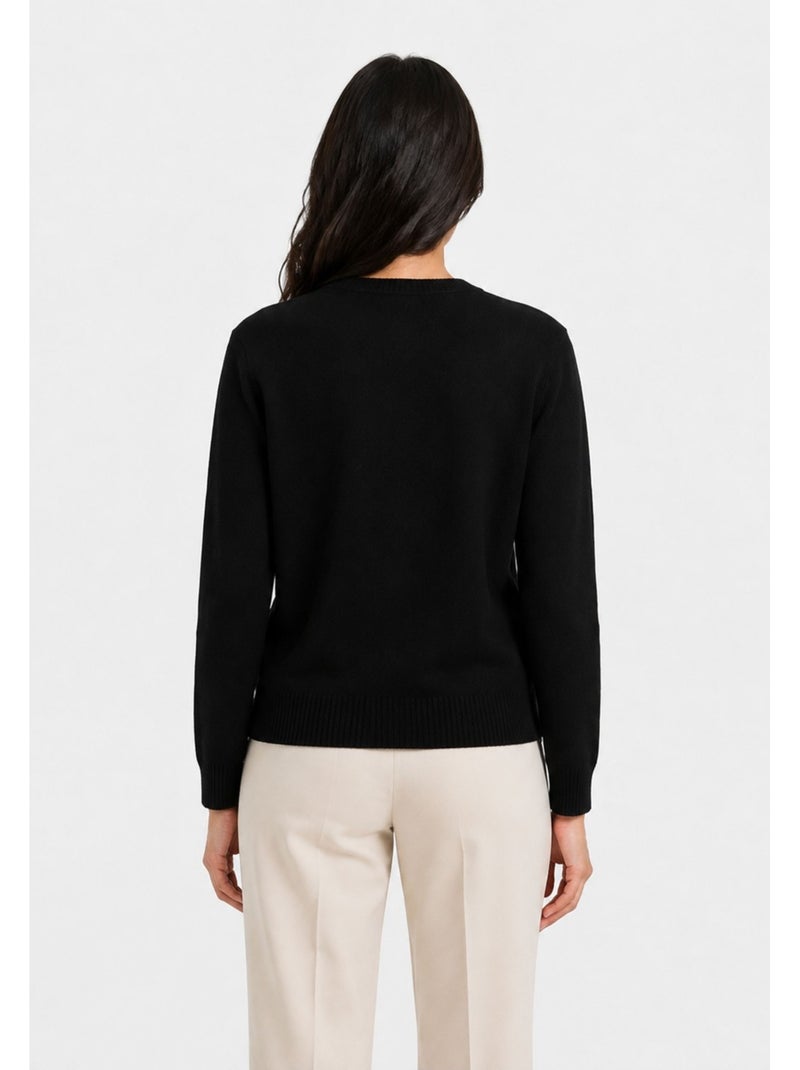Gilet cardigan Kebello Nero Nero - Kiabi