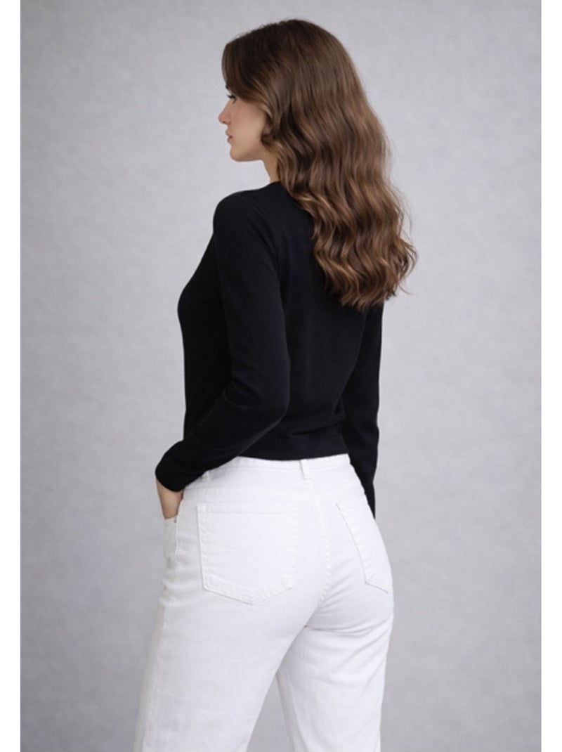Gilet cardigan Kebello Nero Nero - Kiabi