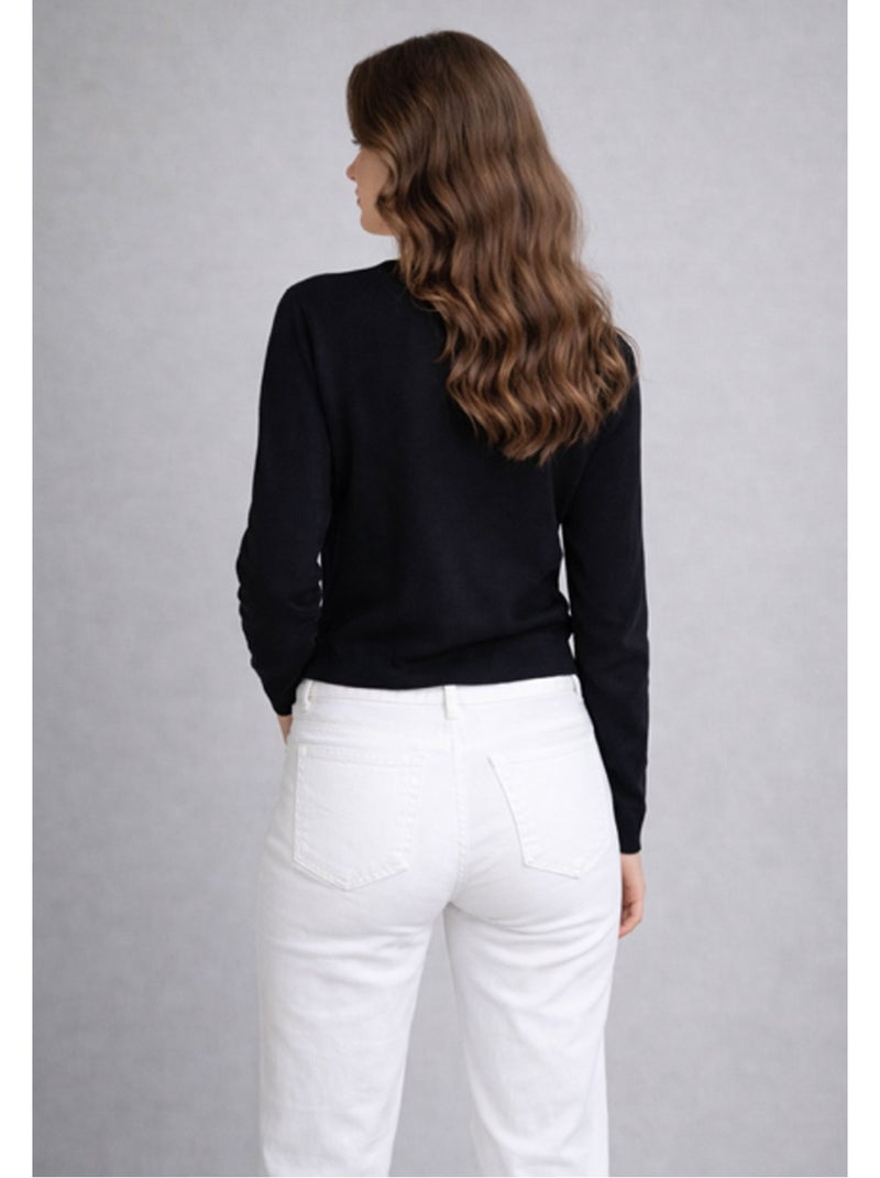 Gilet cardigan Kebello Nero Nero - Kiabi