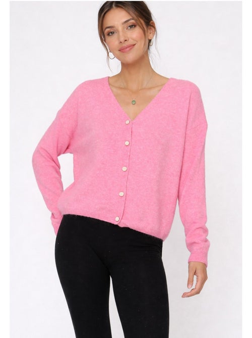 Gilet cardigan Kebello - Kiabi