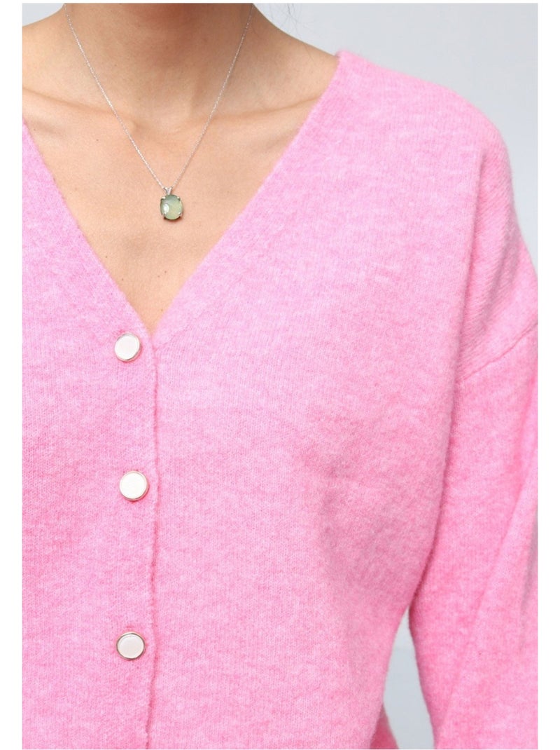 Gilet cardigan Kebello Rosa - Kiabi