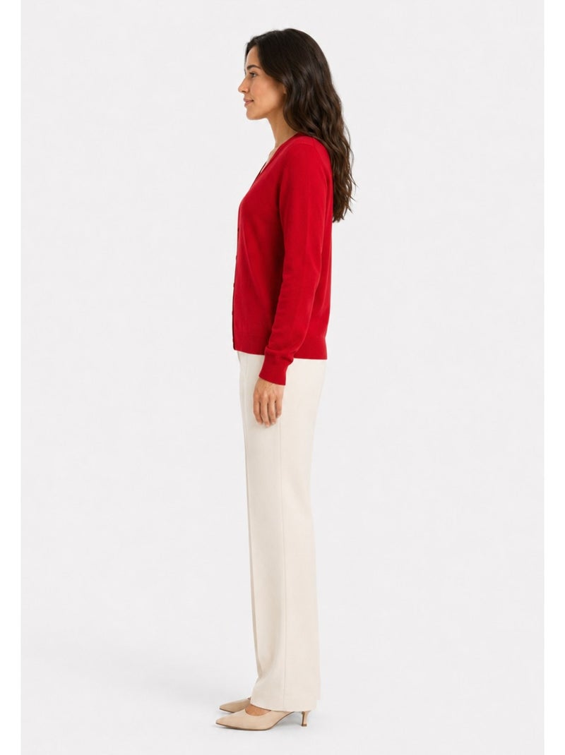 Gilet cardigan kebello Rosso - Kiabi