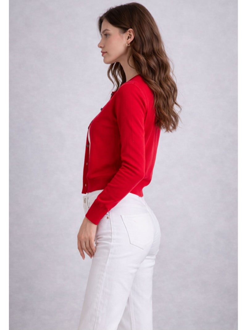 Gilet cardigan Kebello Rosso - Kiabi