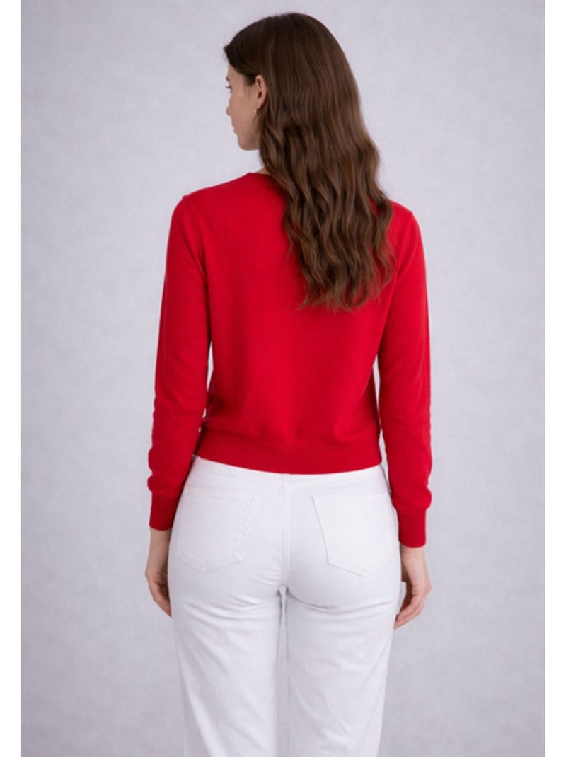 Gilet cardigan Kebello Rosso - Kiabi