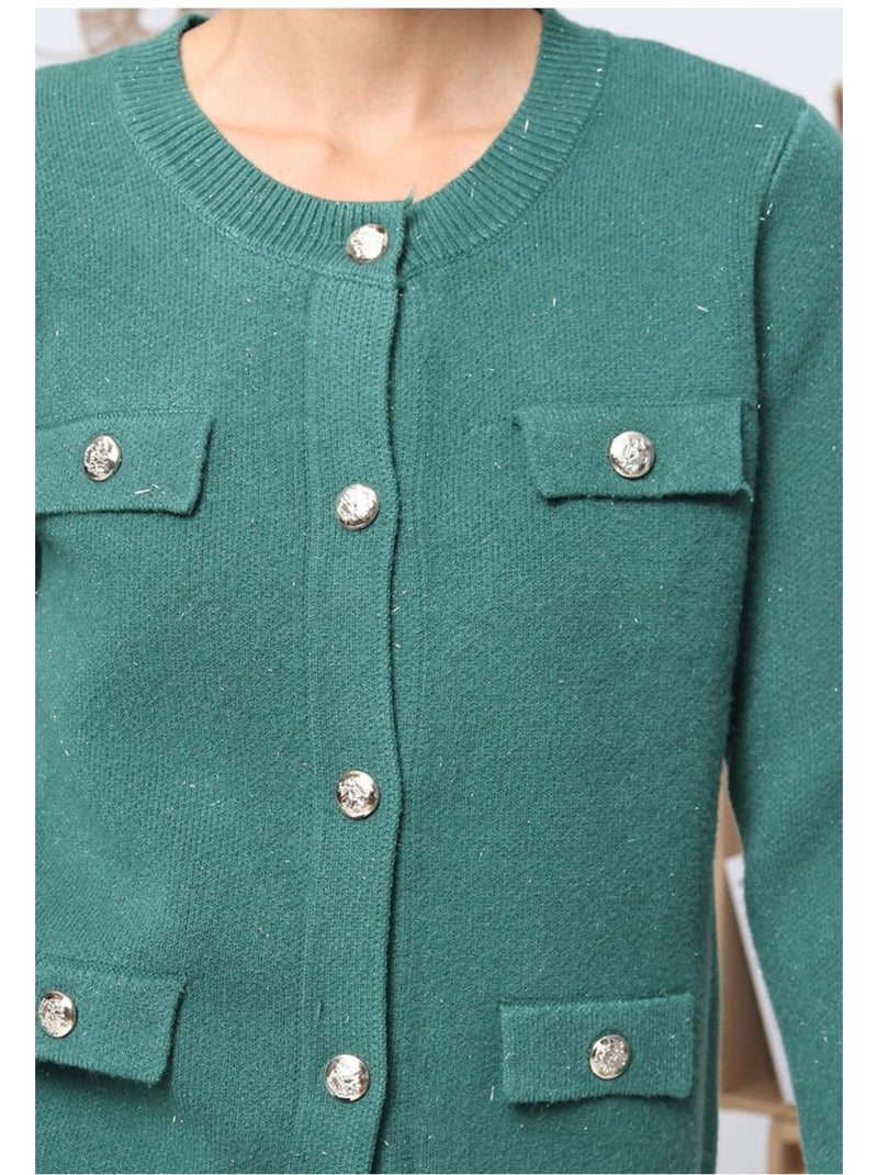 Gilet cardigan Kebello Verde - Kiabi