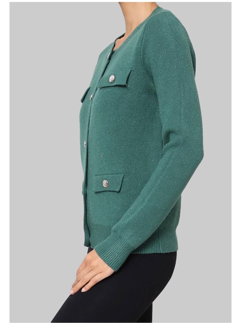 Gilet cardigan Kebello Verde - Kiabi