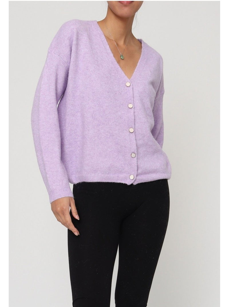 Gilet cardigan Kebello Viola - Kiabi