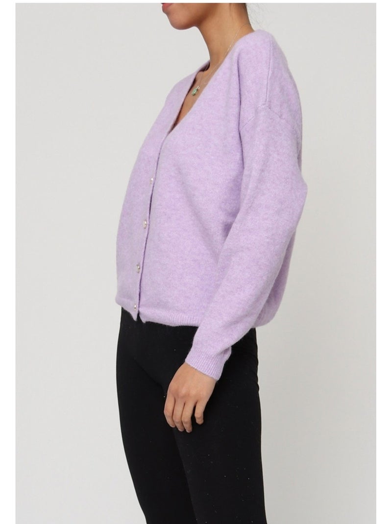 Gilet cardigan Kebello Viola - Kiabi
