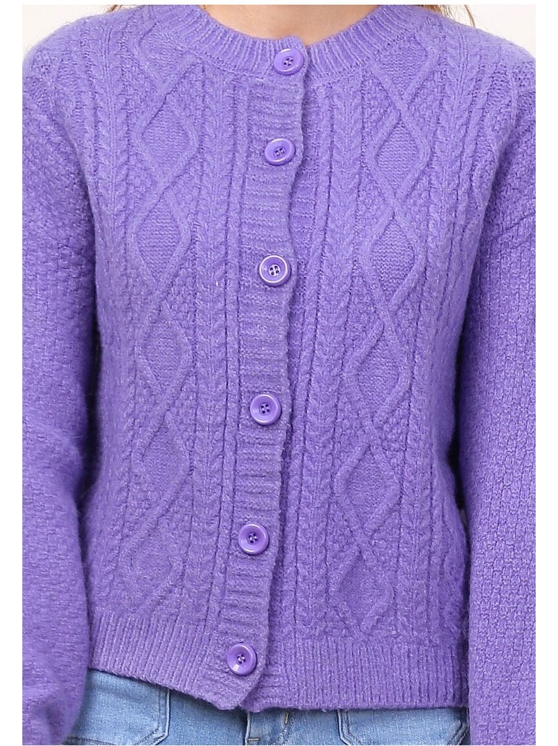 Gilet cardigan Kebello Viola - Kiabi