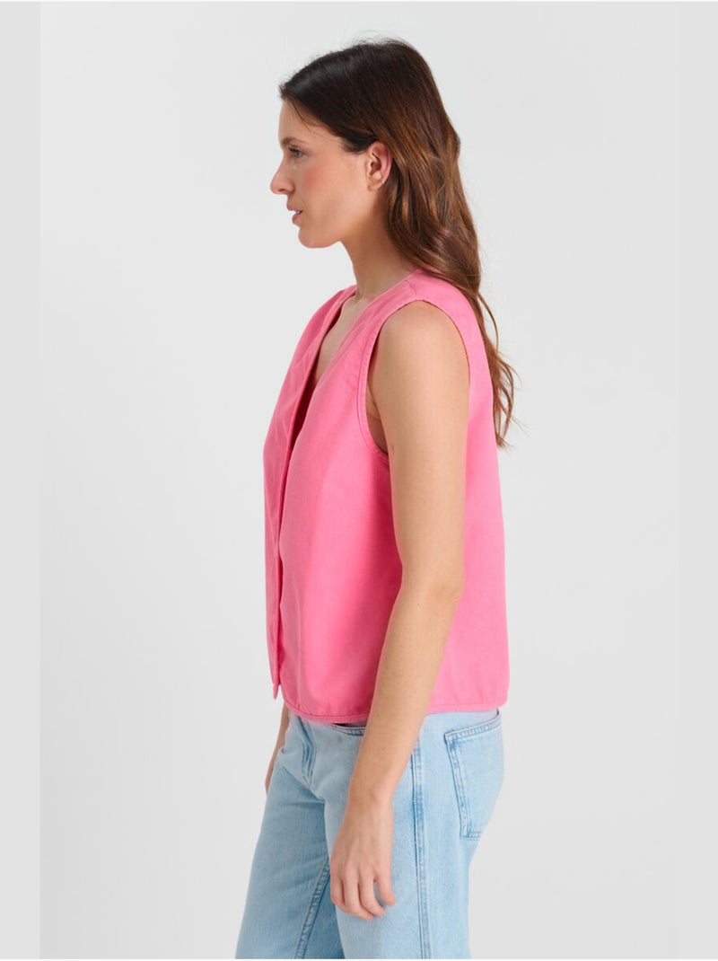 Gilet CASSIS Rosa - Kiabi