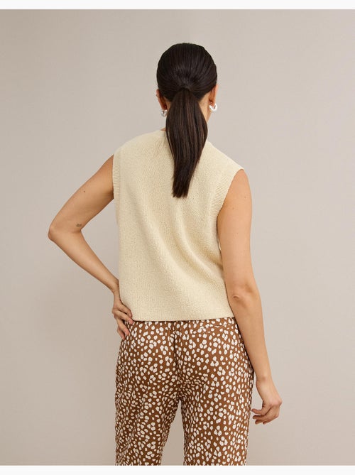 Gilet classico lavorato a lavori, mo fashion - Kiabi