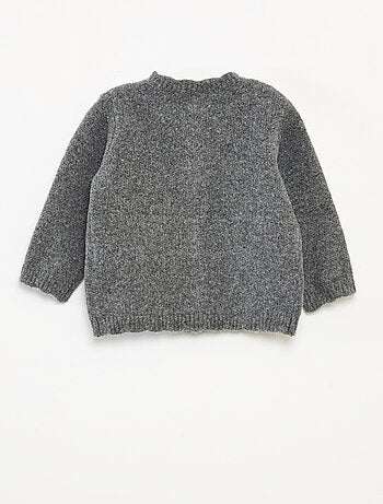 Gilet con apertura a fiocchi
