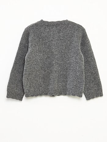 Gilet con apertura a fiocchi