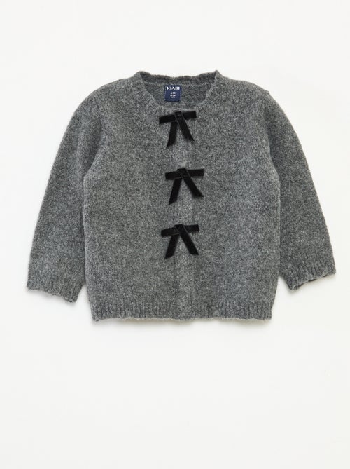 Gilet con apertura a fiocchi - Kiabi