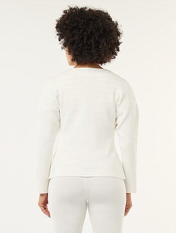 Gilet con bottoni dorati