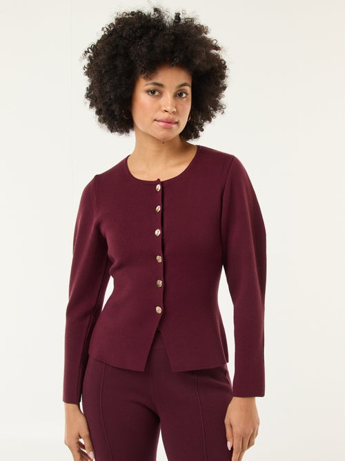 Gilet con bottoni dorati - Kiabi