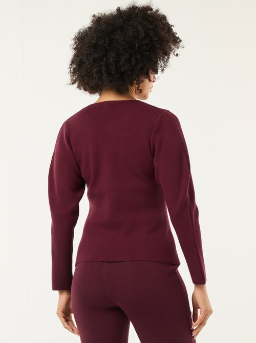 Gilet con bottoni dorati - Kiabi