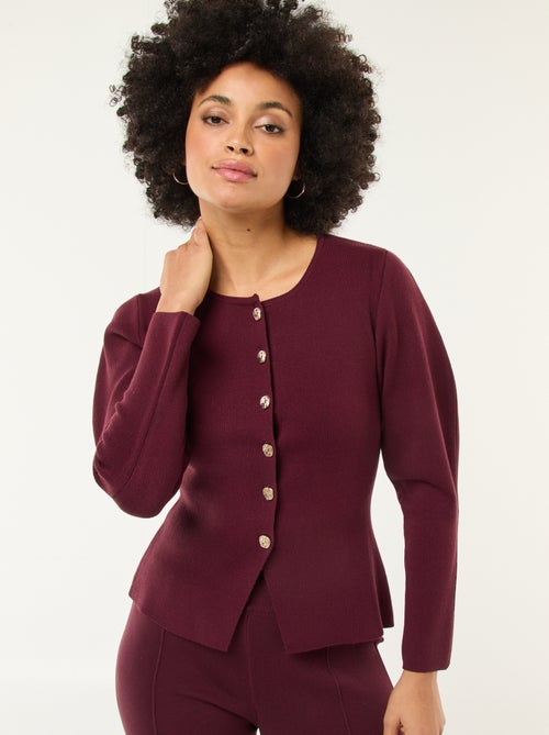 Gilet con bottoni dorati - Kiabi